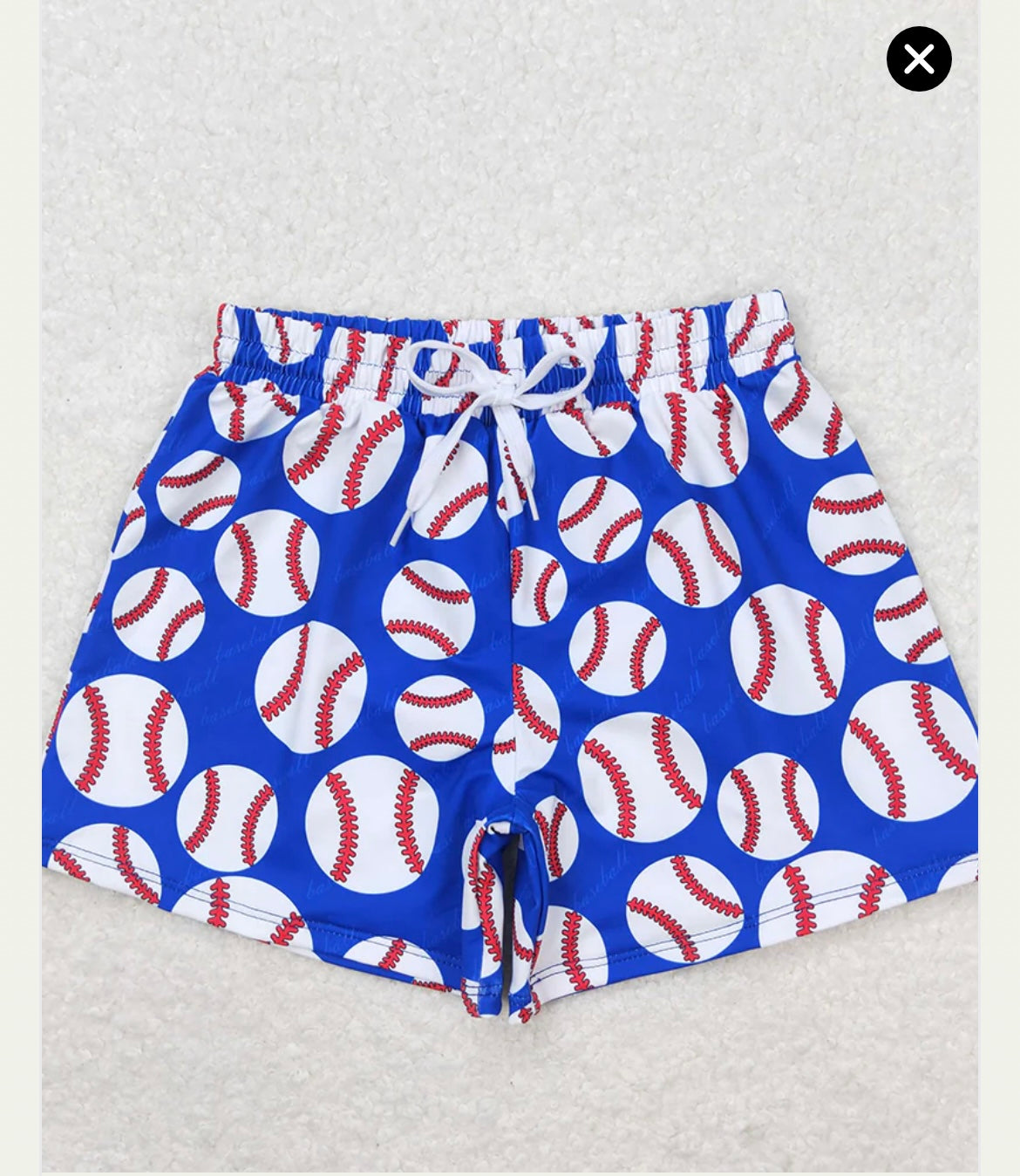 Baby Boys Baseball trunks Shorts Bottoms Preorder(moq 5)