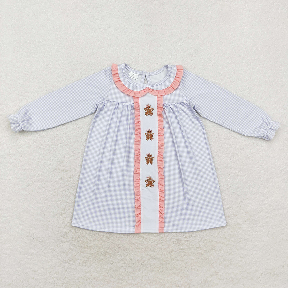 Baby Girls Gingerbread Sibling Dress Outfits Clothes Sets