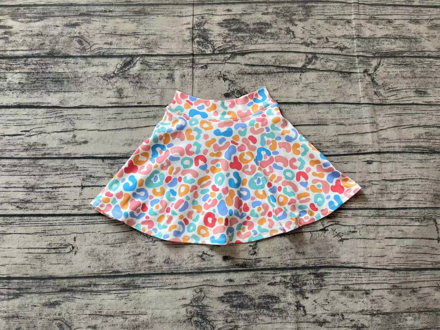 Baby Girls Leopard Colorful Skirts