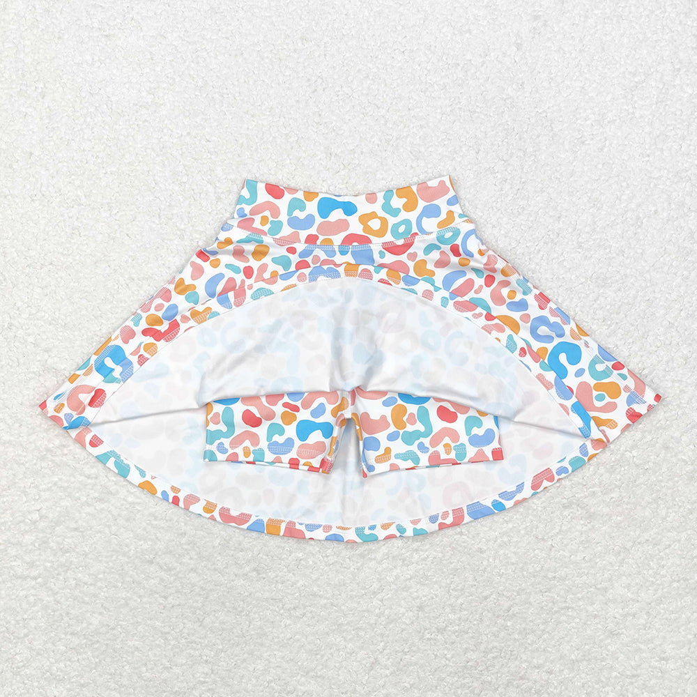 Baby Girls Leopard Colorful Skirts