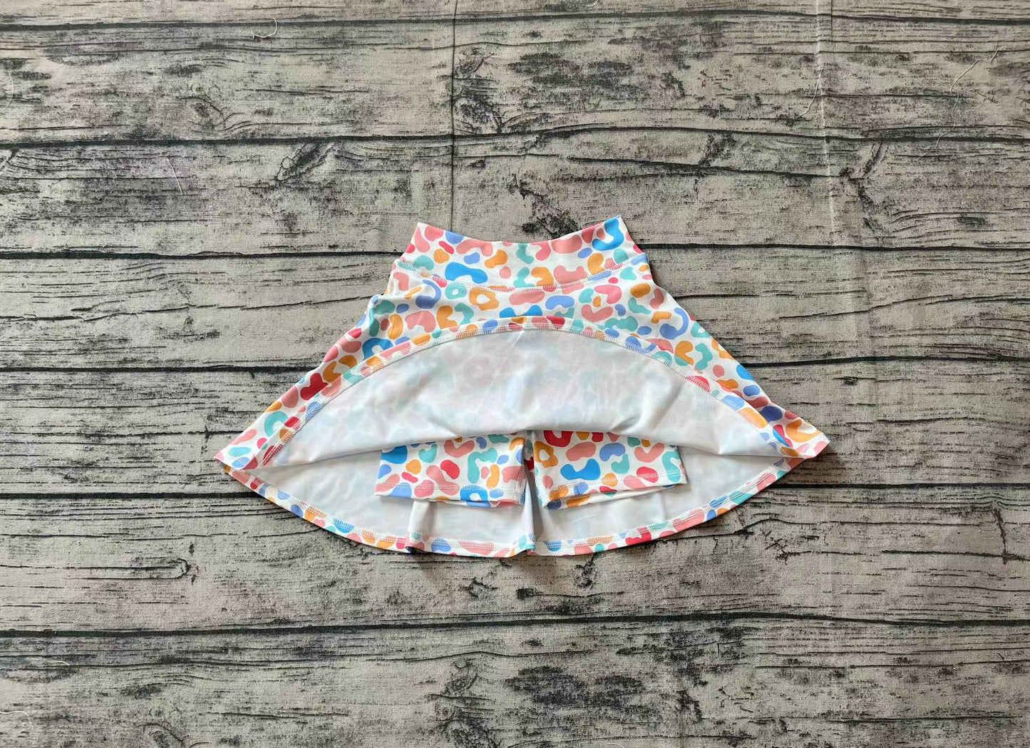 Baby Girls Leopard Colorful Skirts