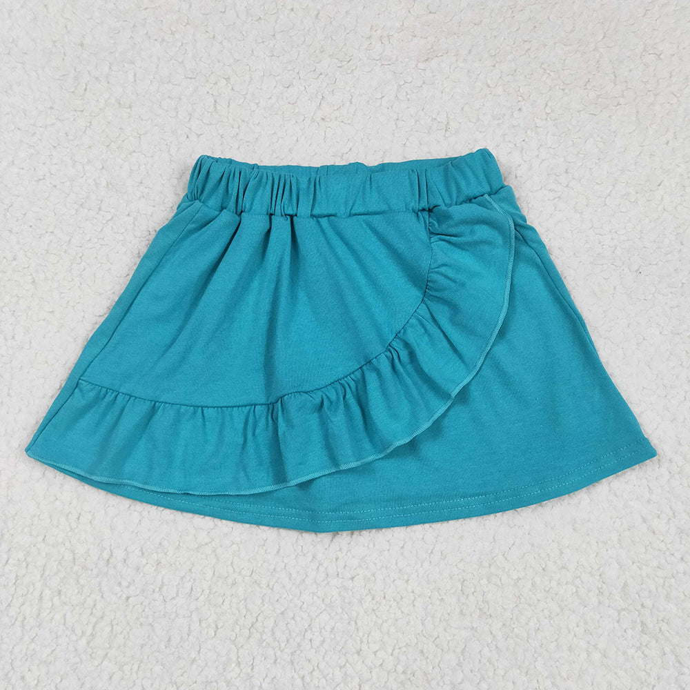 Baby Girls Turquoise Ruffles Skort Skirts