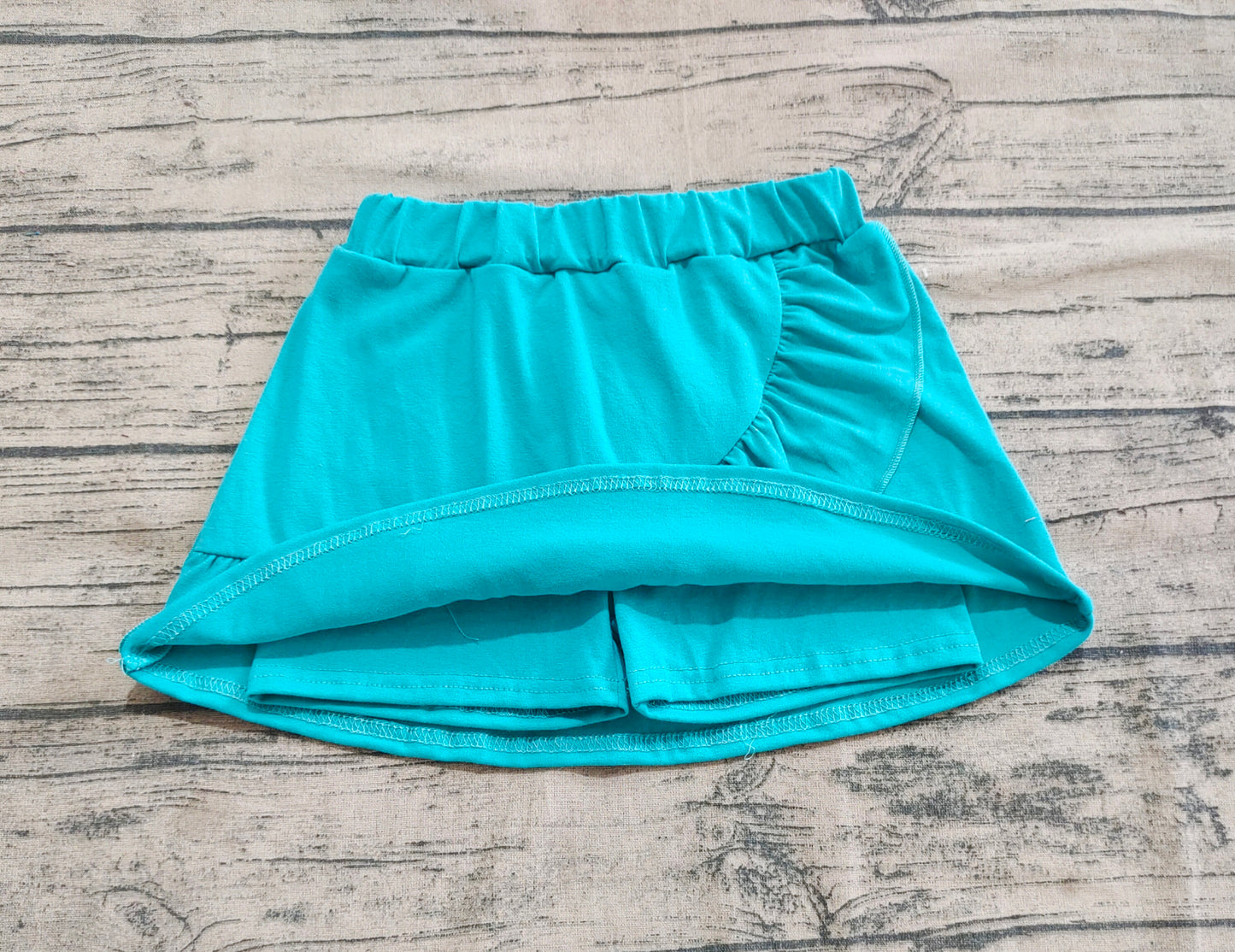 Baby Girls Turquoise Ruffles Skort Skirts