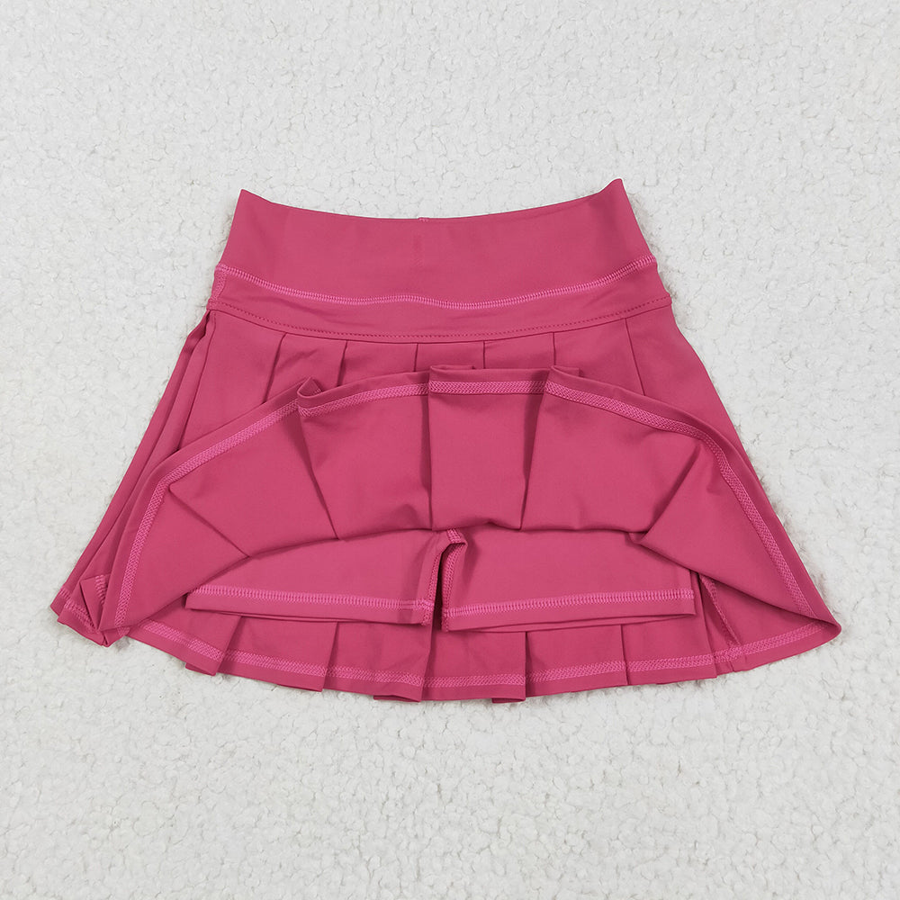 Baby Girls Hot Pink Yoga Active Wear Skorts Skirts
