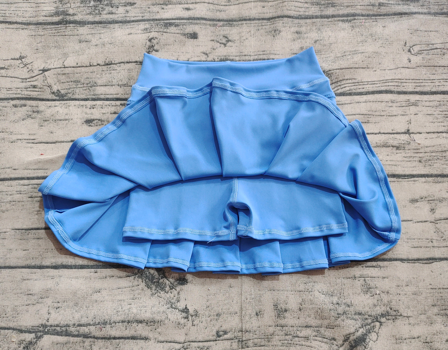 Baby Girls Hot Blue Yoga Active Wear Skirts
