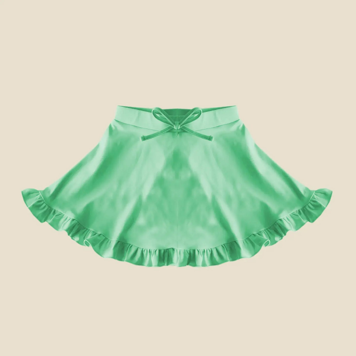 Baby Girls Aqua Yoga Ruffle Active Skirt Preorder