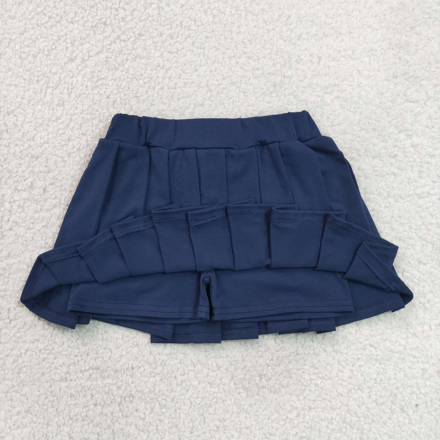 Baby Girls Navy Cotton Skirt Shorts Bottom