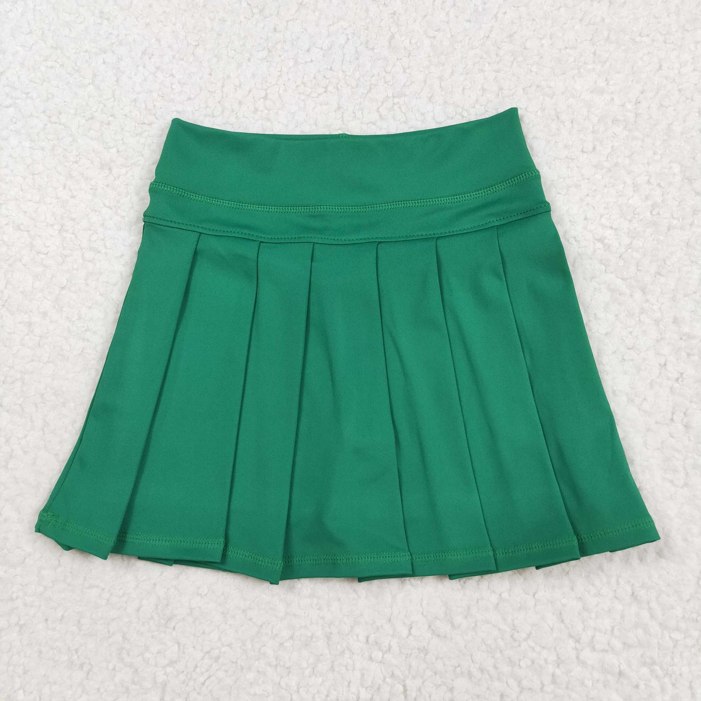 Baby Girls Green Yoga Skorts Pleated Skirts Bottom