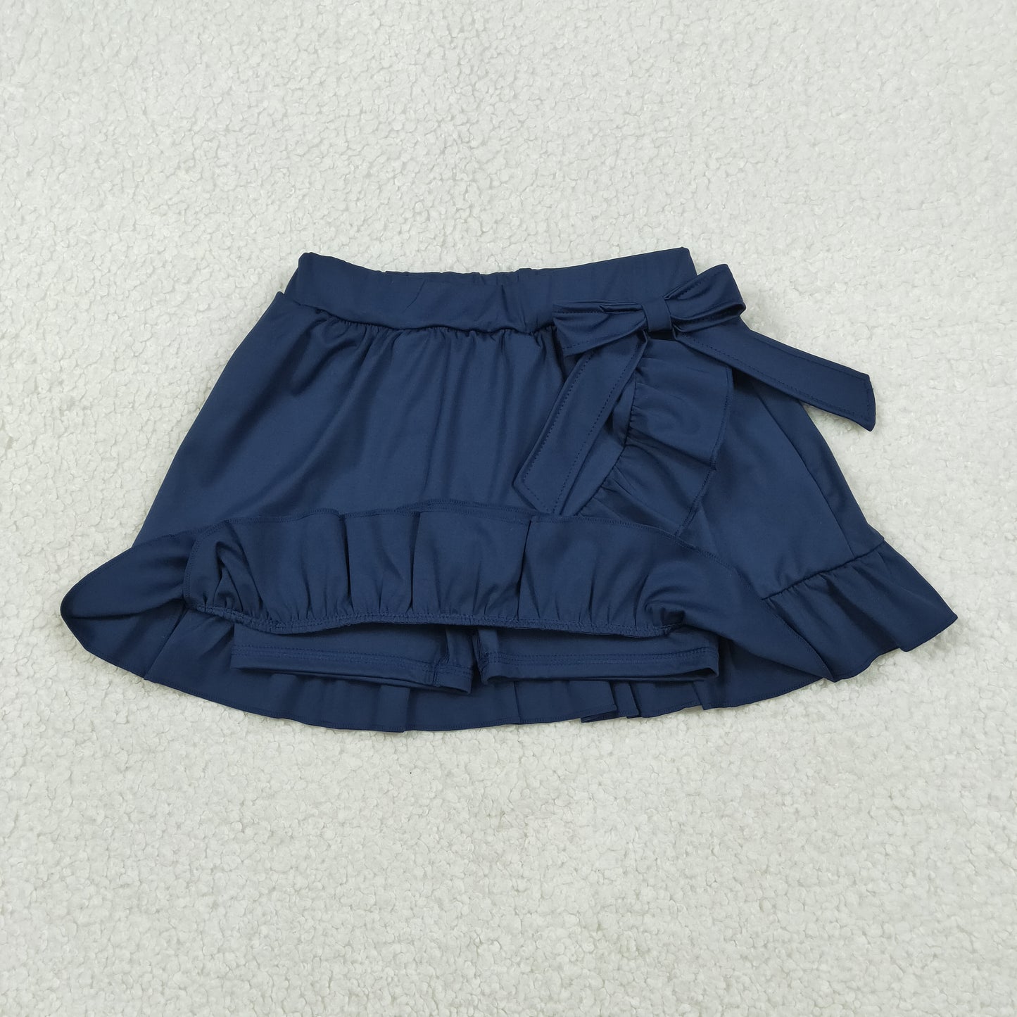 Sibling Baby Girls Yoga Active Bows Ruffle Skirt Shorts Bottom