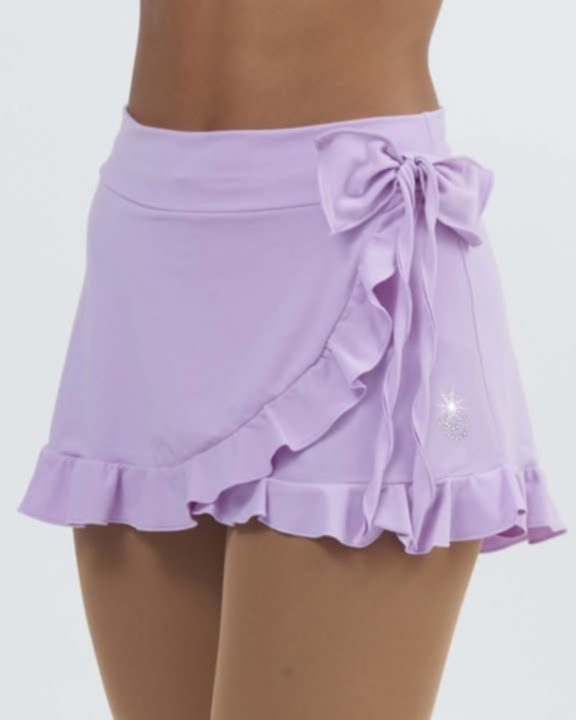 Baby Girls Lavender Yoga Ruffle Skirt Shorts Bottoms Preorder