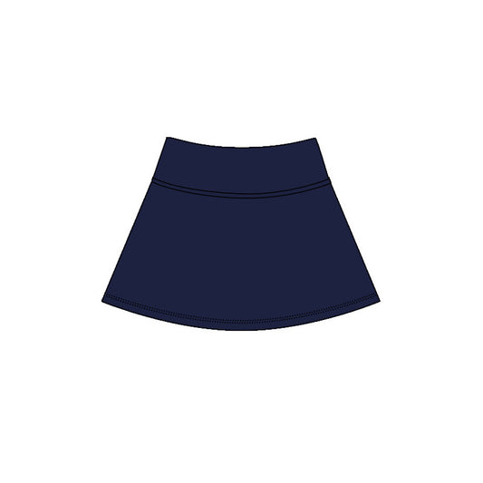 Baby Girls Navy Yoga Active Skirt Shorts Bottom Preorder