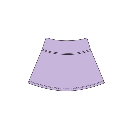 Baby Girls Purple Yoga Active Skirt Shorts Bottom Preorder