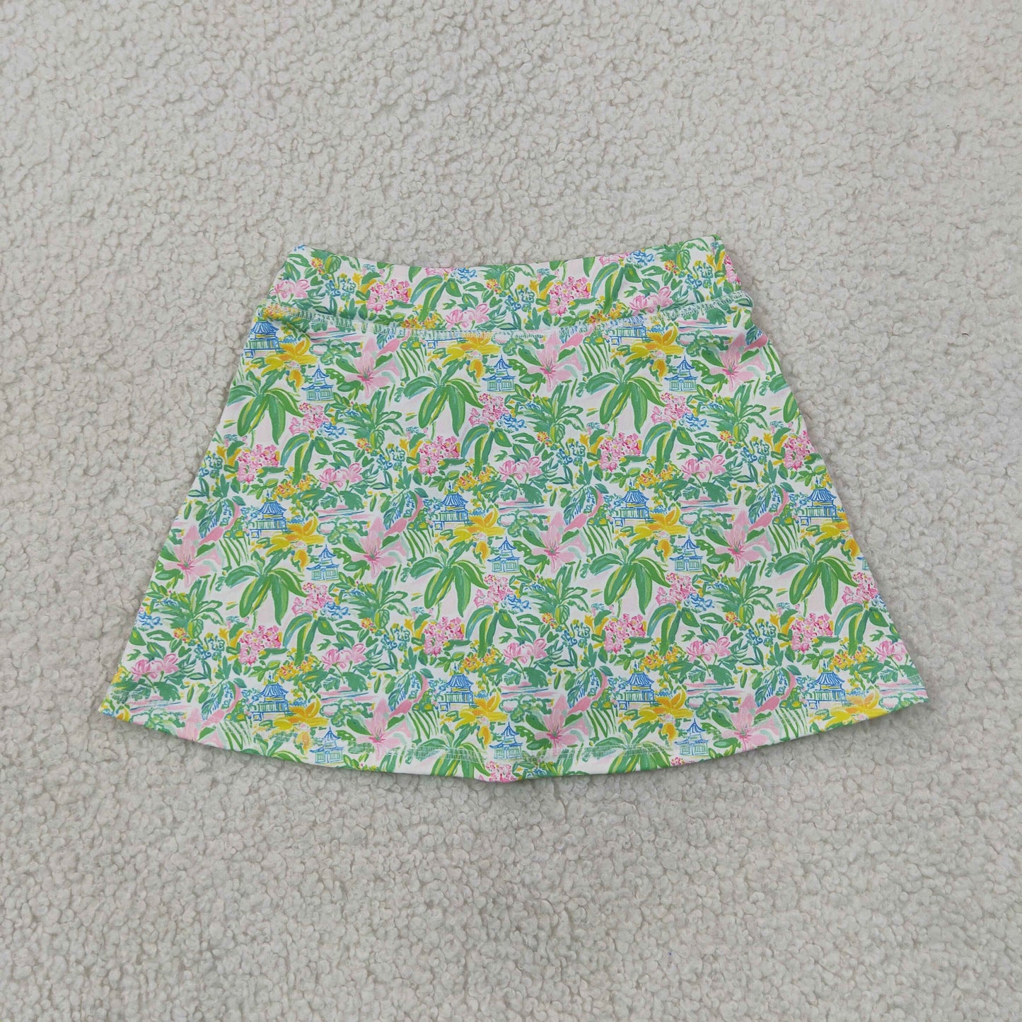 Baby Girls Beach Sea Pants Yoga Active Skirt Shorts Bottom
