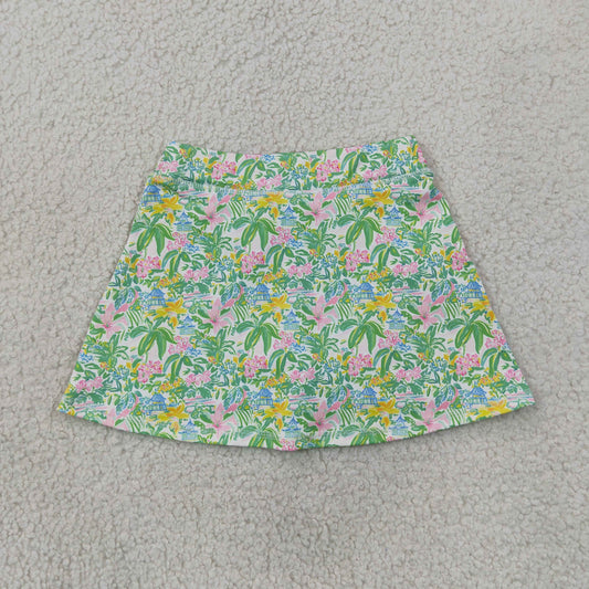 Baby Girls Beach Sea Pants Yoga Active Skirt Shorts Bottom