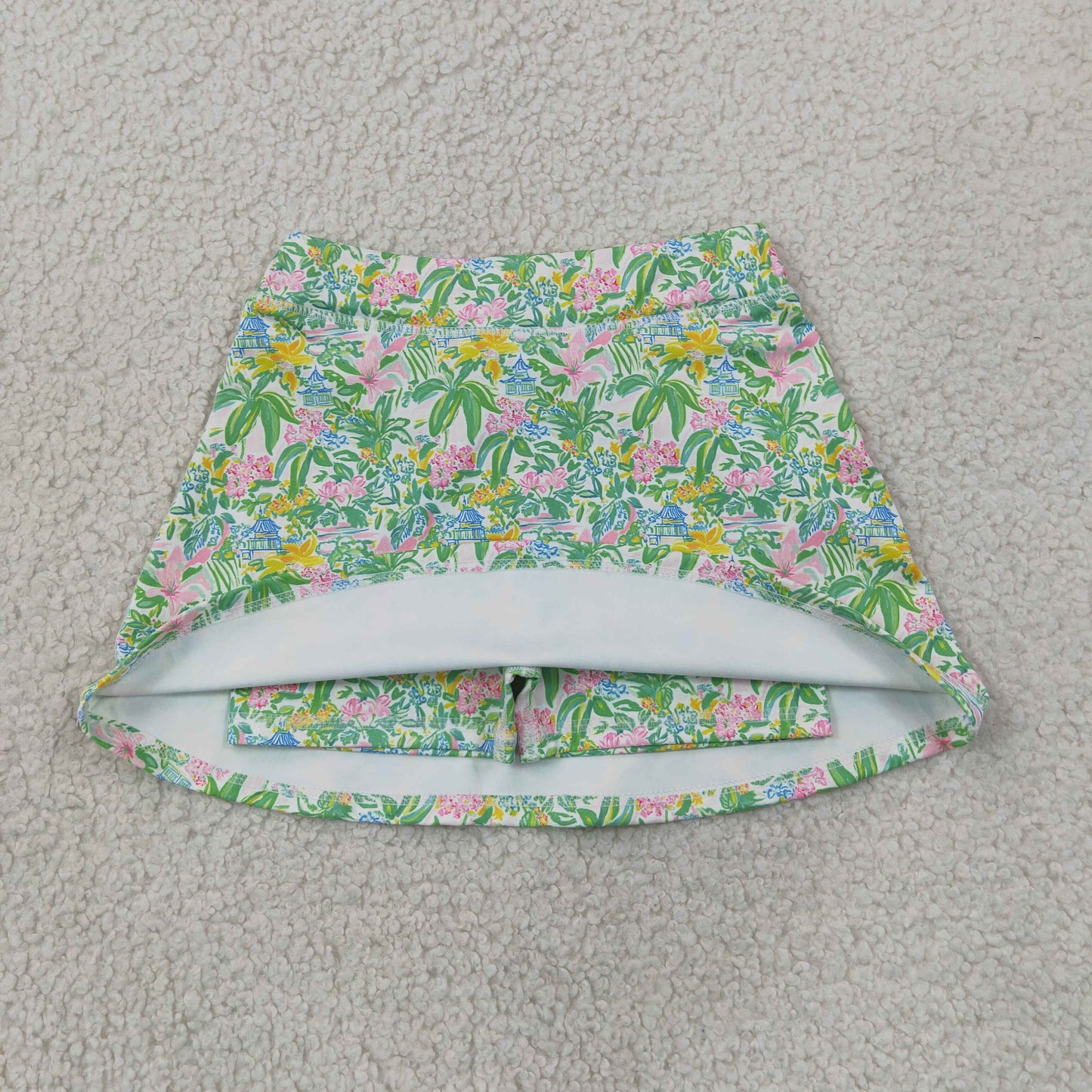 Baby Girls Beach Sea Pants Yoga Active Skirt Shorts Bottom