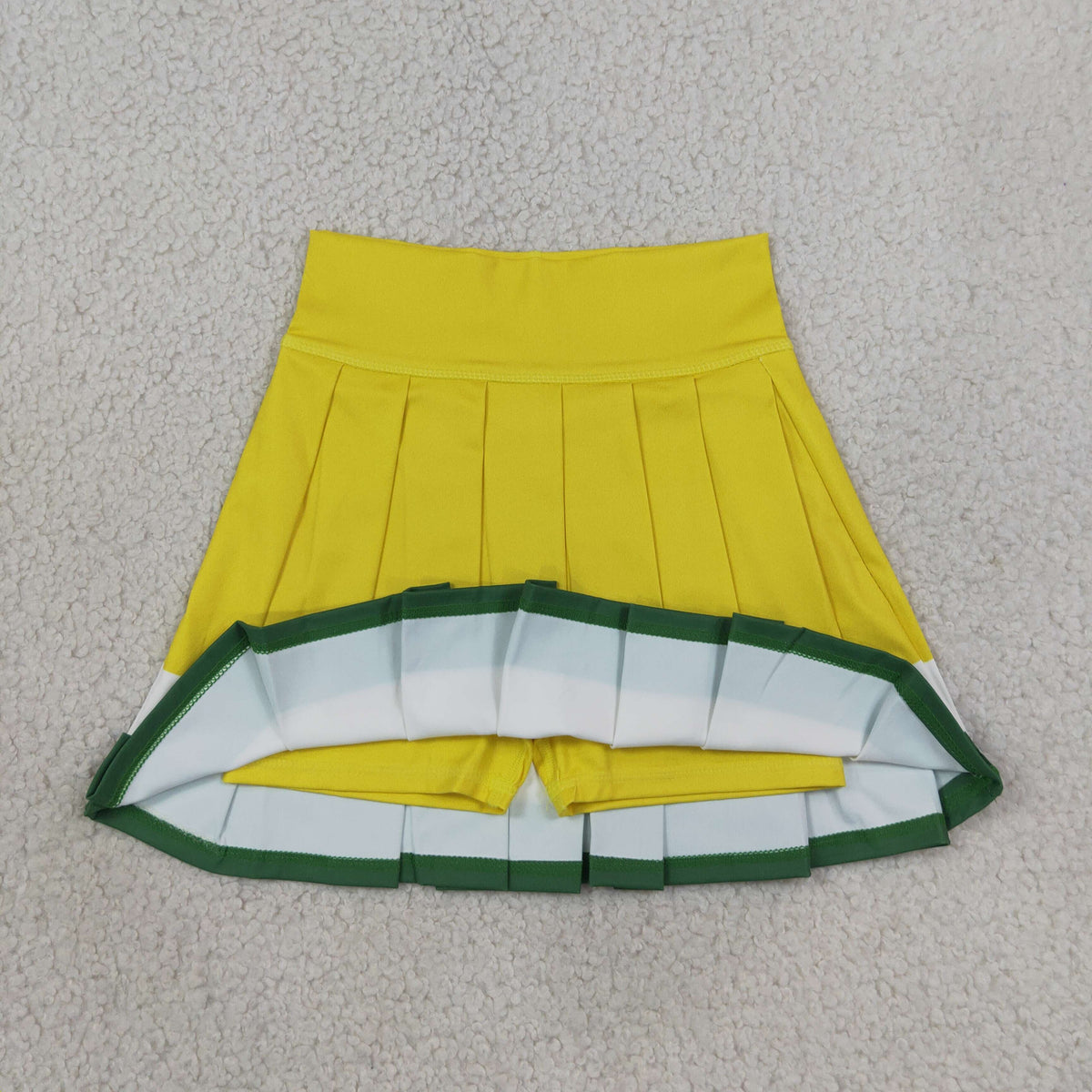 Sibling Baby Girls Short Sleeve Button Polo Shirts Pleated Skirt Short Yoga Active Clothes Sets