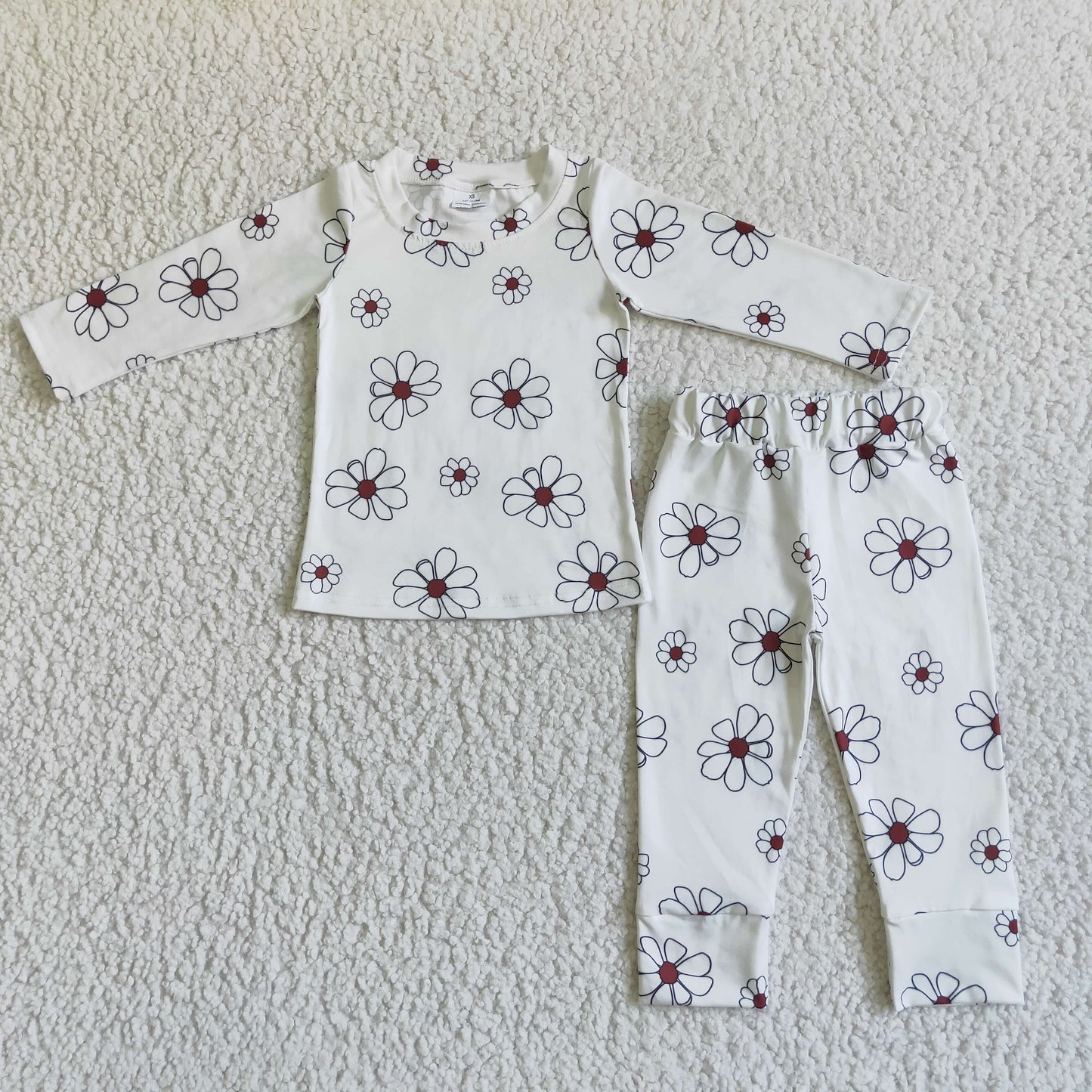 Promotion Sibling Baby Kids Fall Shirt Pants Pajamas