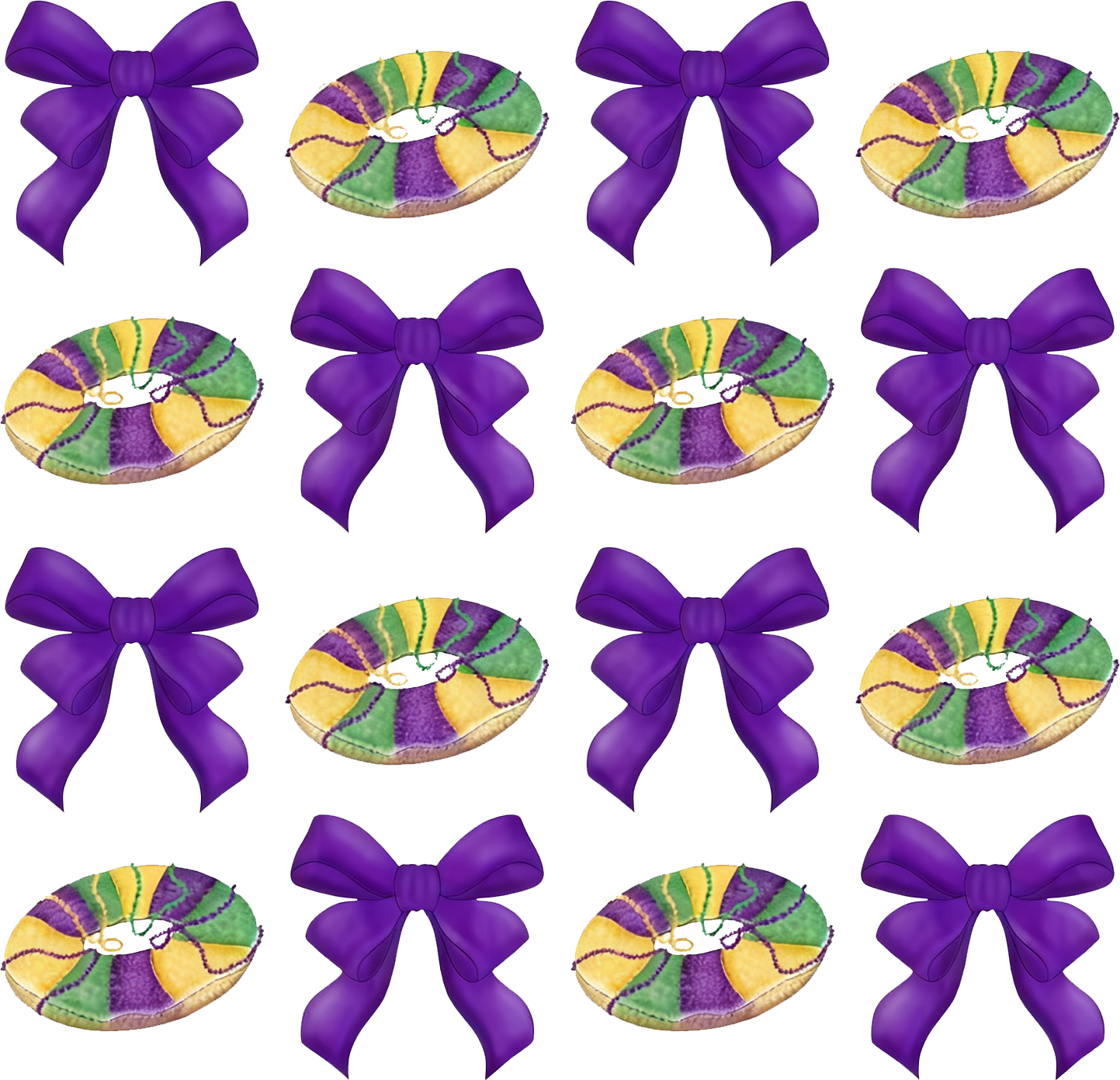 Baby Girls Mardigras Donuts Anchor Bows Checked Tunic Ruffle Pants Clothes Sets Preorder