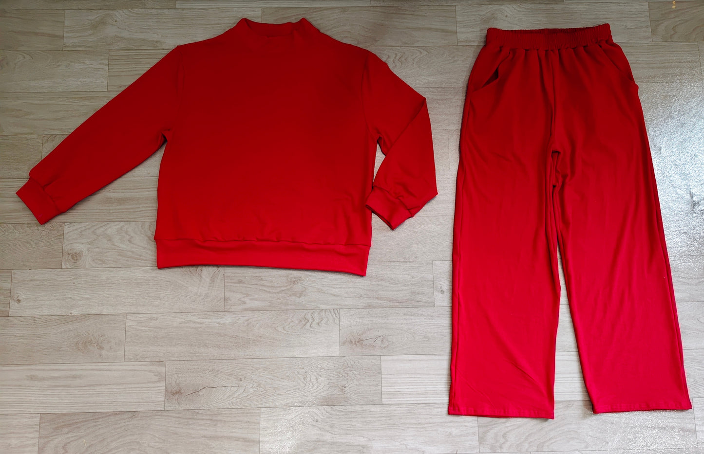 Adult Women Maroon Top Flare Pants Fall Pajamas Clothes Sets Preorder