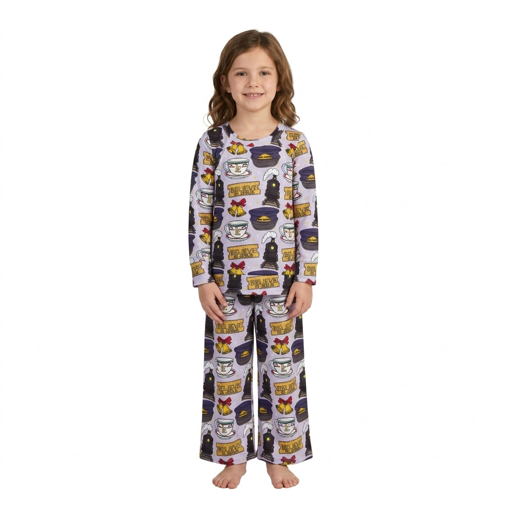 Baby Girls Believe in Jesus Top Pockets Flare Pant Clothes Set