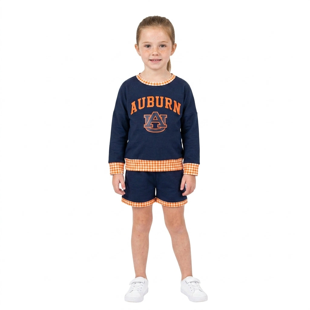 Baby Boys Vinyl AU Long Sleeve Top Pockets Short Team Clothes Set