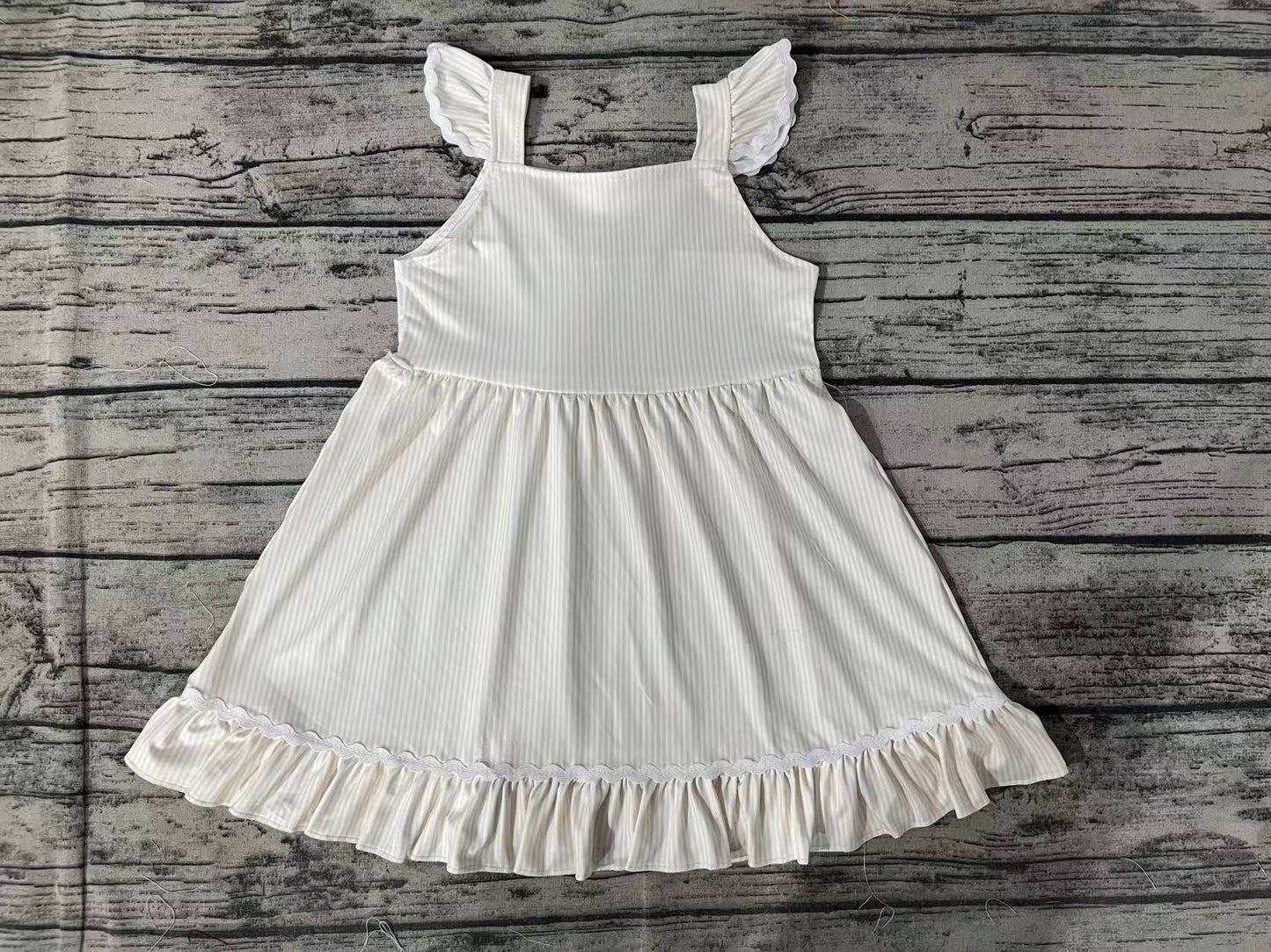 Baby Girls Flutter Sleeve Princess Beauty Knee Length Dresses