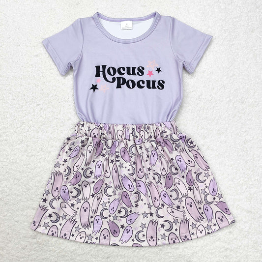 Baby Girls Witches Grey HP Tee Shirts Tops Skirt Clothes Sets