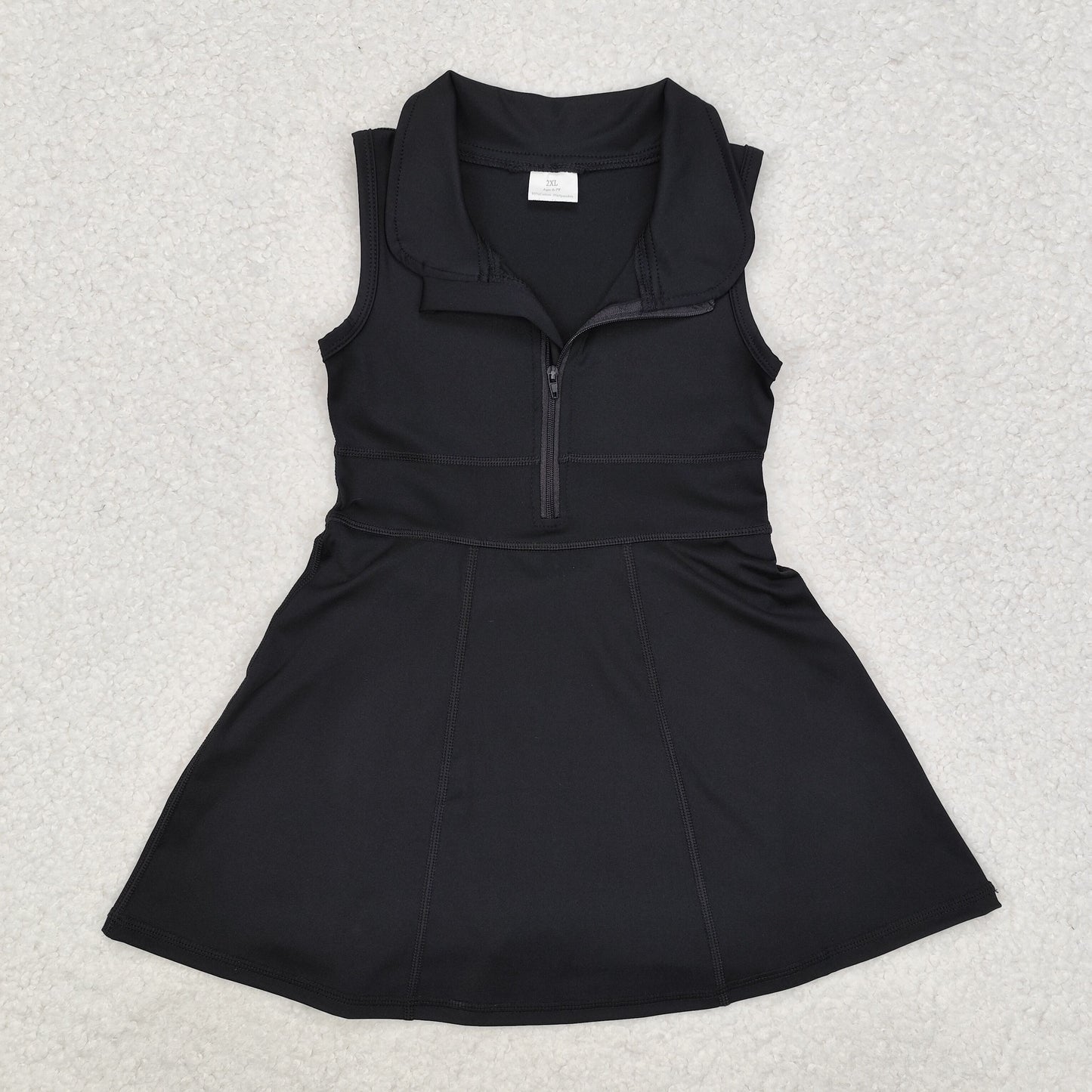 Sibling Baby Girls 6 Style Black Athletic Active Wear Work Out Dresses Set