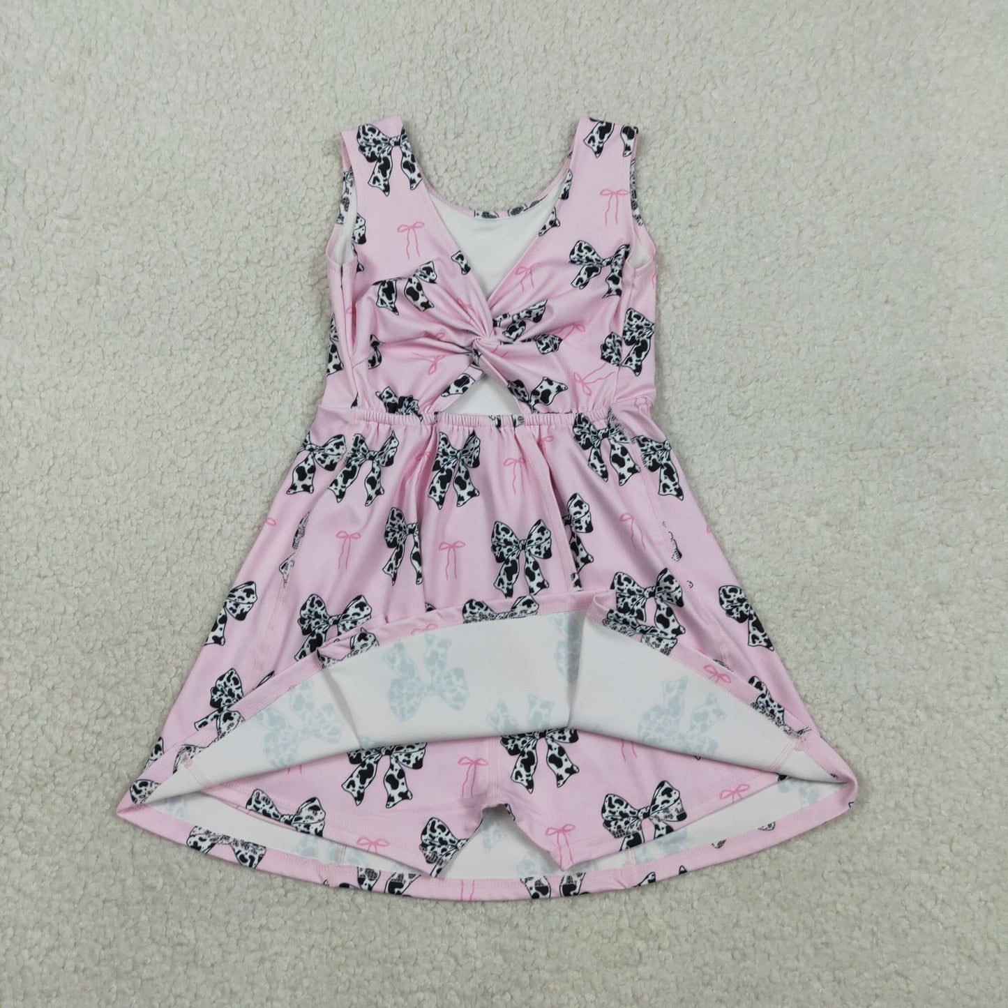 Sibling 9 Colors Baby Girls Red Flowers Active Yoga Athletic Dresses