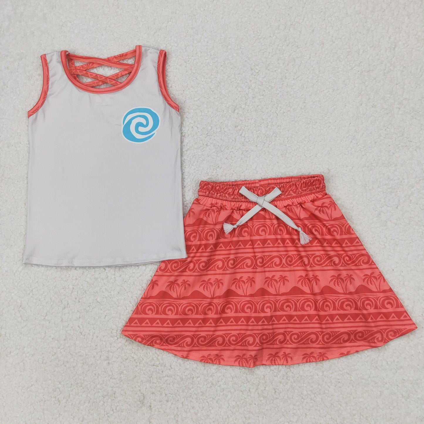 Sibling 10(7) Colors Baby Girls Princess Castles Shirt Skorts Skirts Outfits