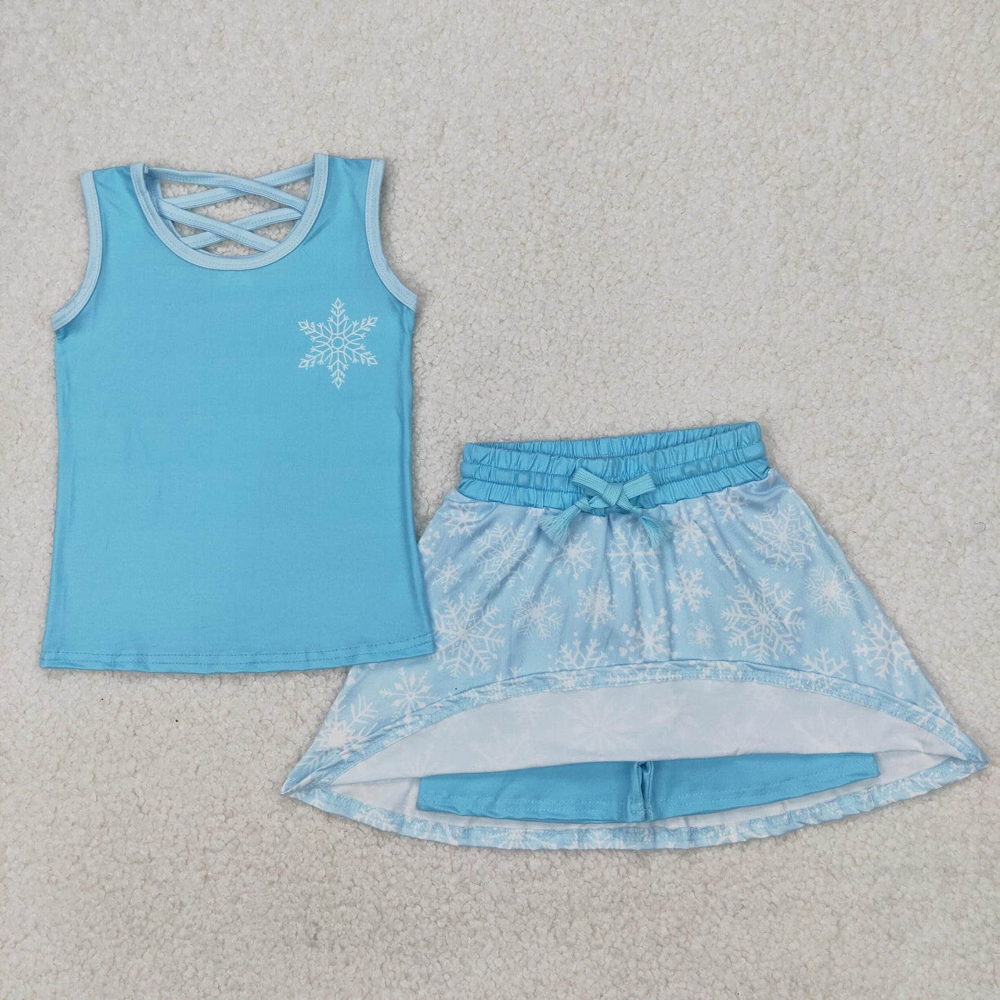 Sibling 10(7) Colors Baby Girls Princess Castles Shirt Skorts Skirts Outfits
