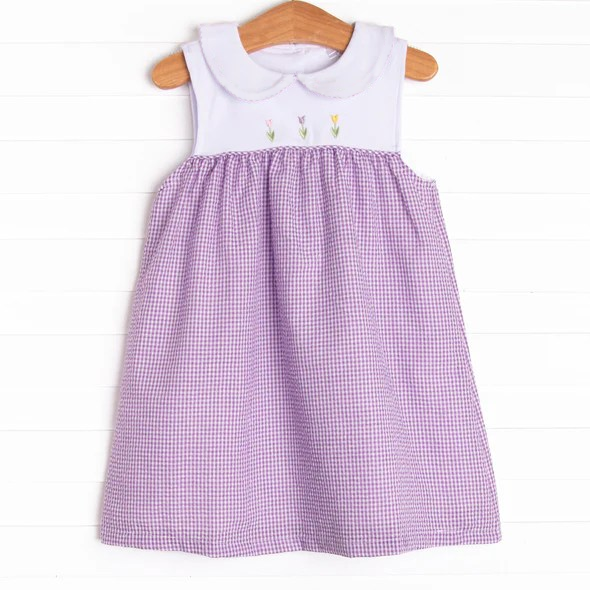 Baby Girls Tulips Sleeveless Knee Length Dresses preorder