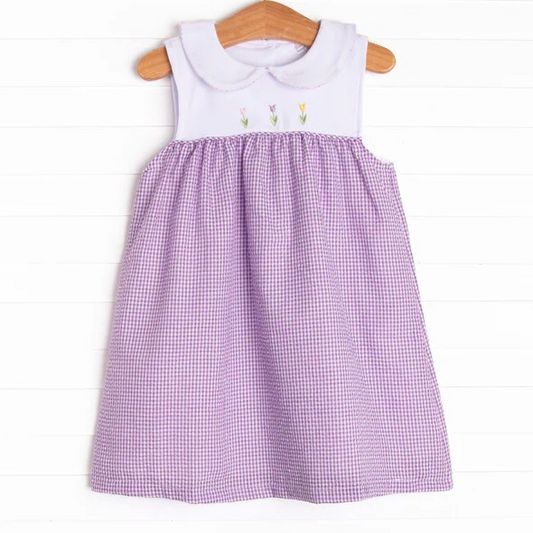Baby Girls Tulips Sleeveless Knee Length Dresses preorder