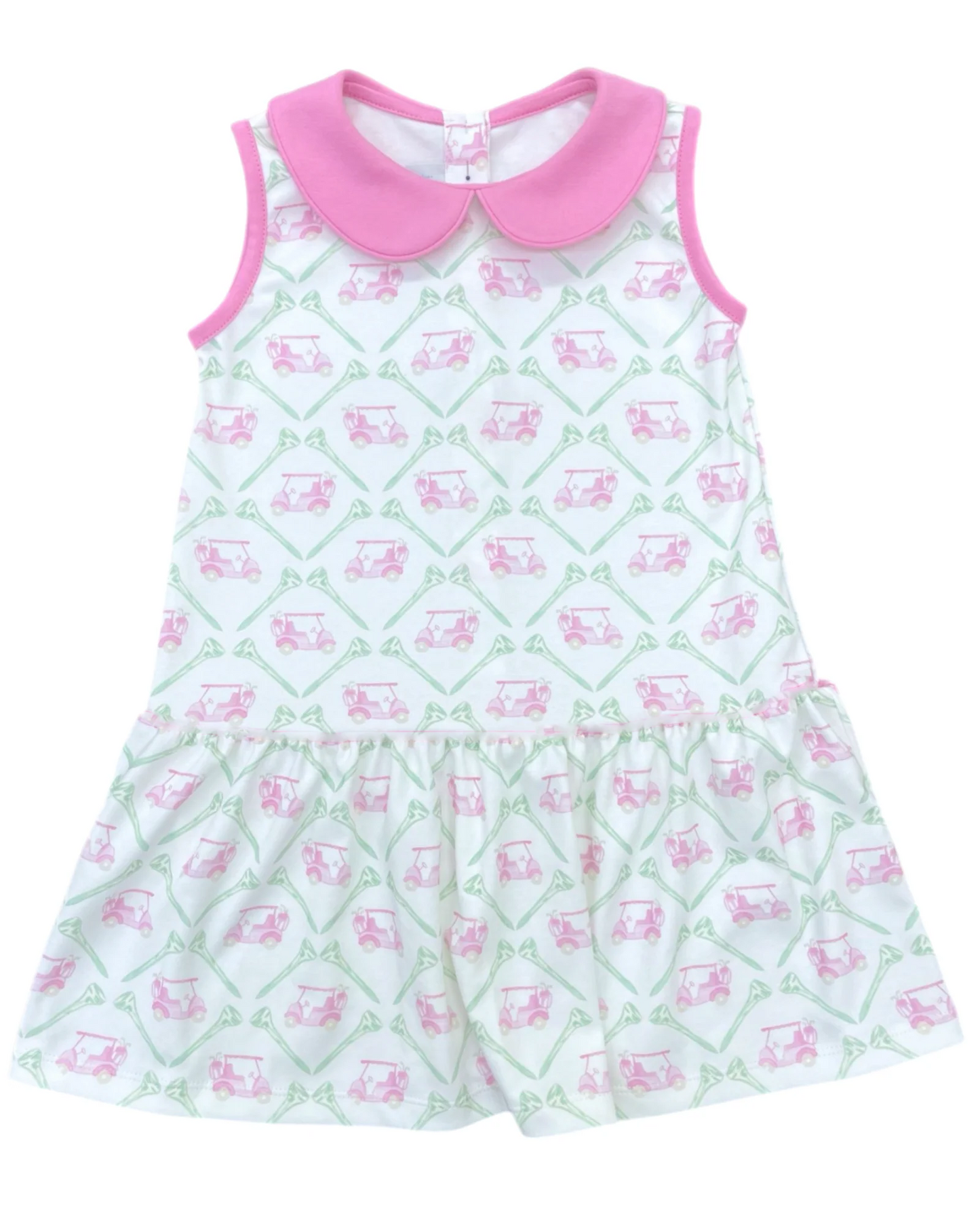 Baby Girls Sleeveless Golf Knee Length Dresses Preorder
