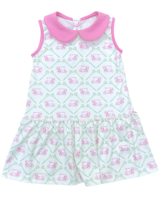 Baby Girls Sleeveless Golf Knee Length Dresses Preorder