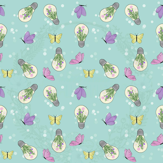 Baby Girls Sleeveless Butterfly Flowers Knee Length Dresses Preorder