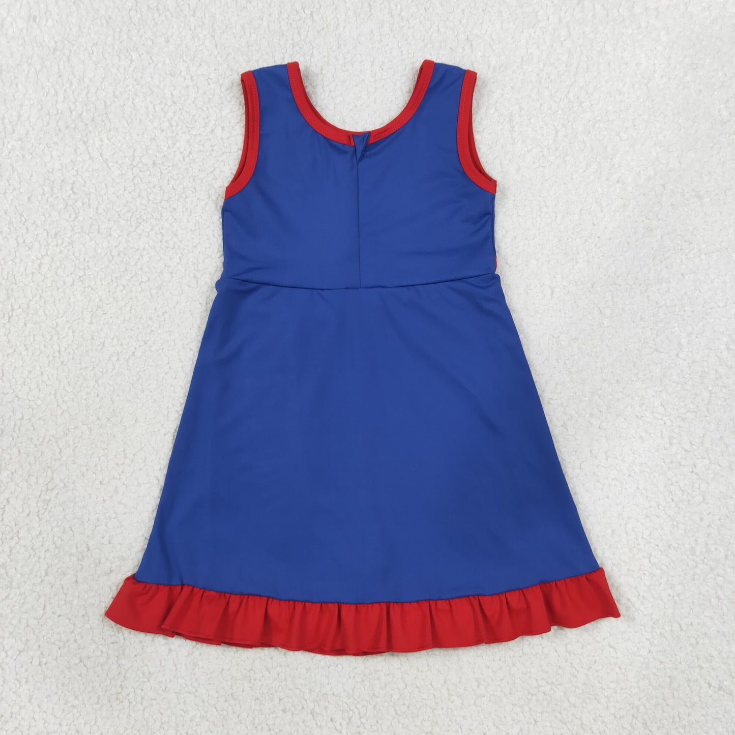 Sibling Baby Girls Sleeveless Yoga Active Ruffle Knee Length Dresses