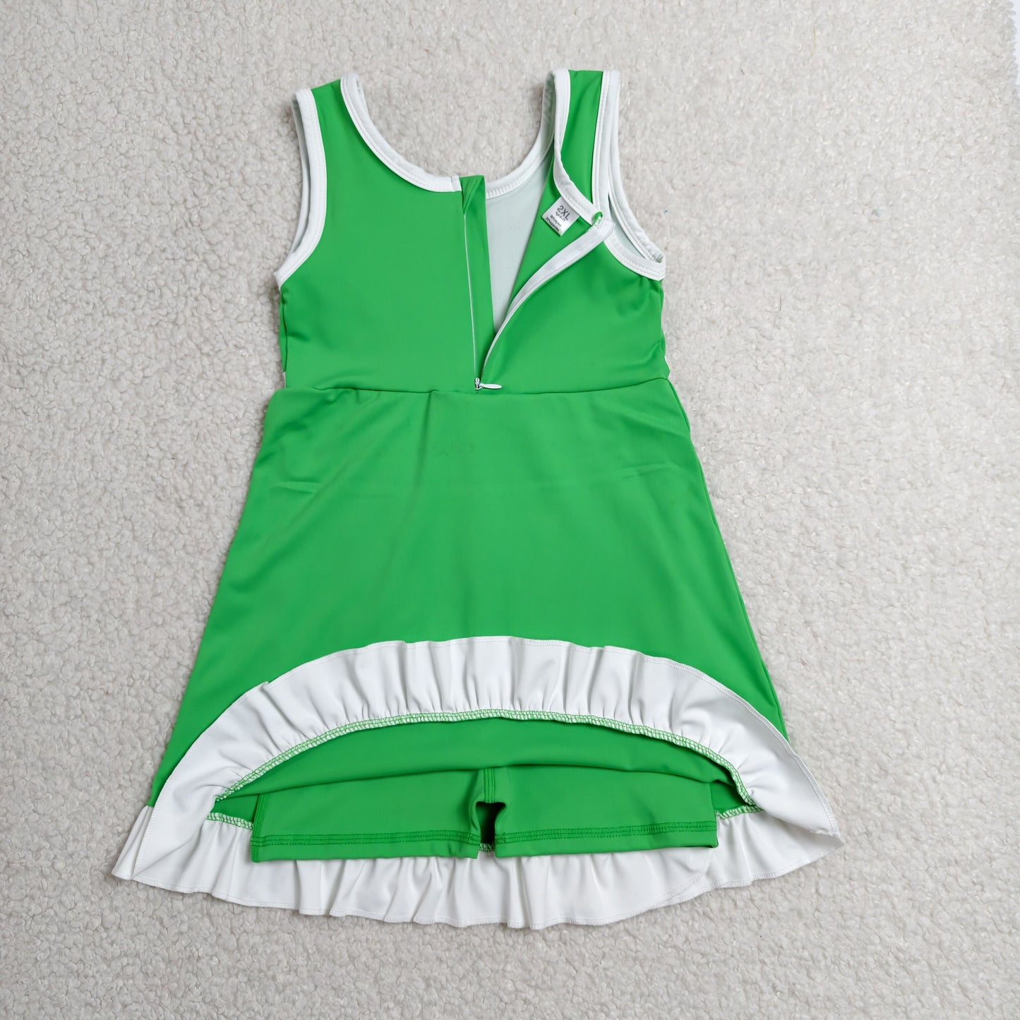 Sibling Baby Girls Sleeveless Yoga Active Short Knee Length Dresses
