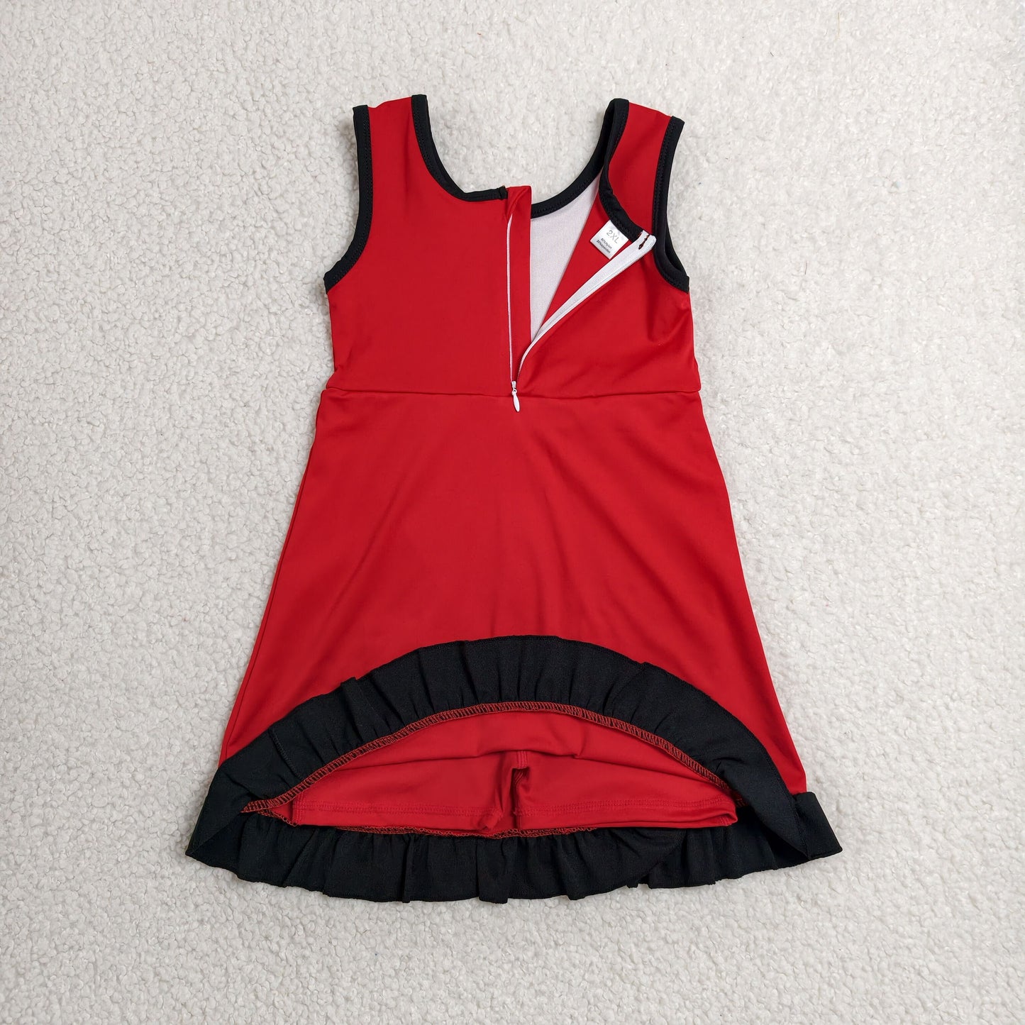 Sibling Baby Girls Sleeveless Yoga Active Short Knee Length Dresses