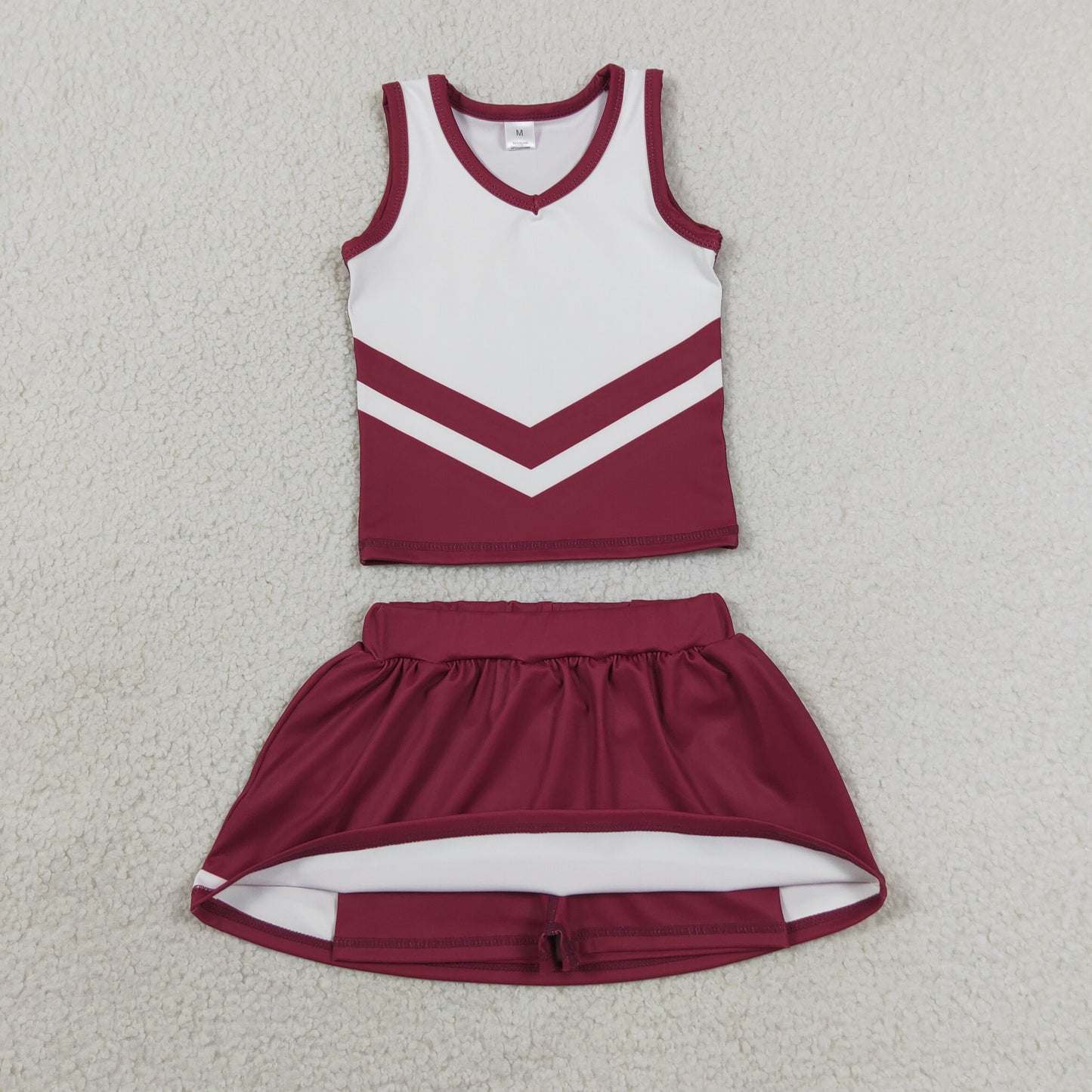 Sibling Baby Girls Sleeveless Stripe Vest Top Skirt Shorts Team Clothes Sets