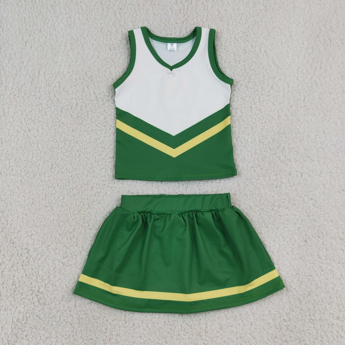 Sibling Baby Girls Sleeveless Stripe Vest Top Skirt Shorts Team Clothes Sets