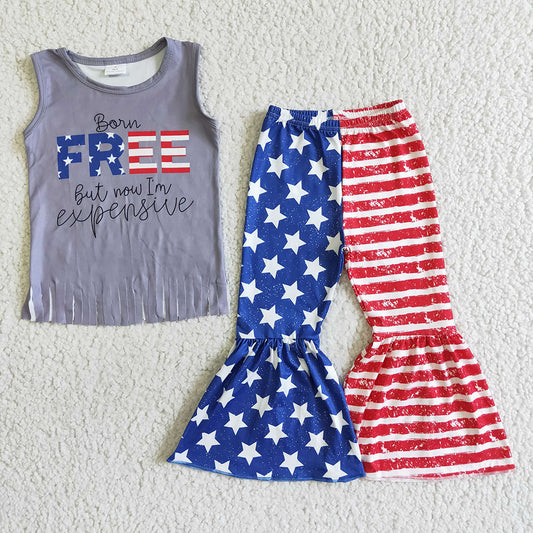 Sibling Baby Girls Boys 4th Of July Free Holiday Clothes Sets