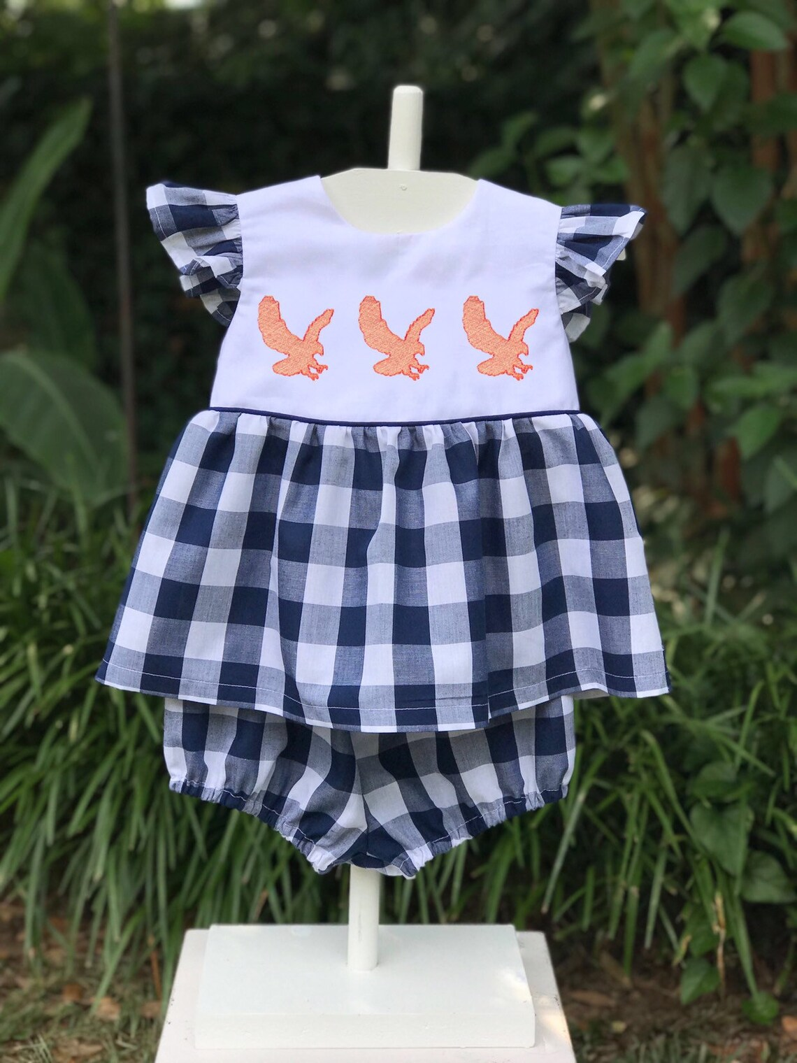Baby Girls Eagle Tunic Top Shorts Clothes Sets Preorder