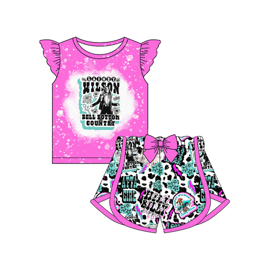Baby Girls Singer Top Atta Girl Short Set Preorder