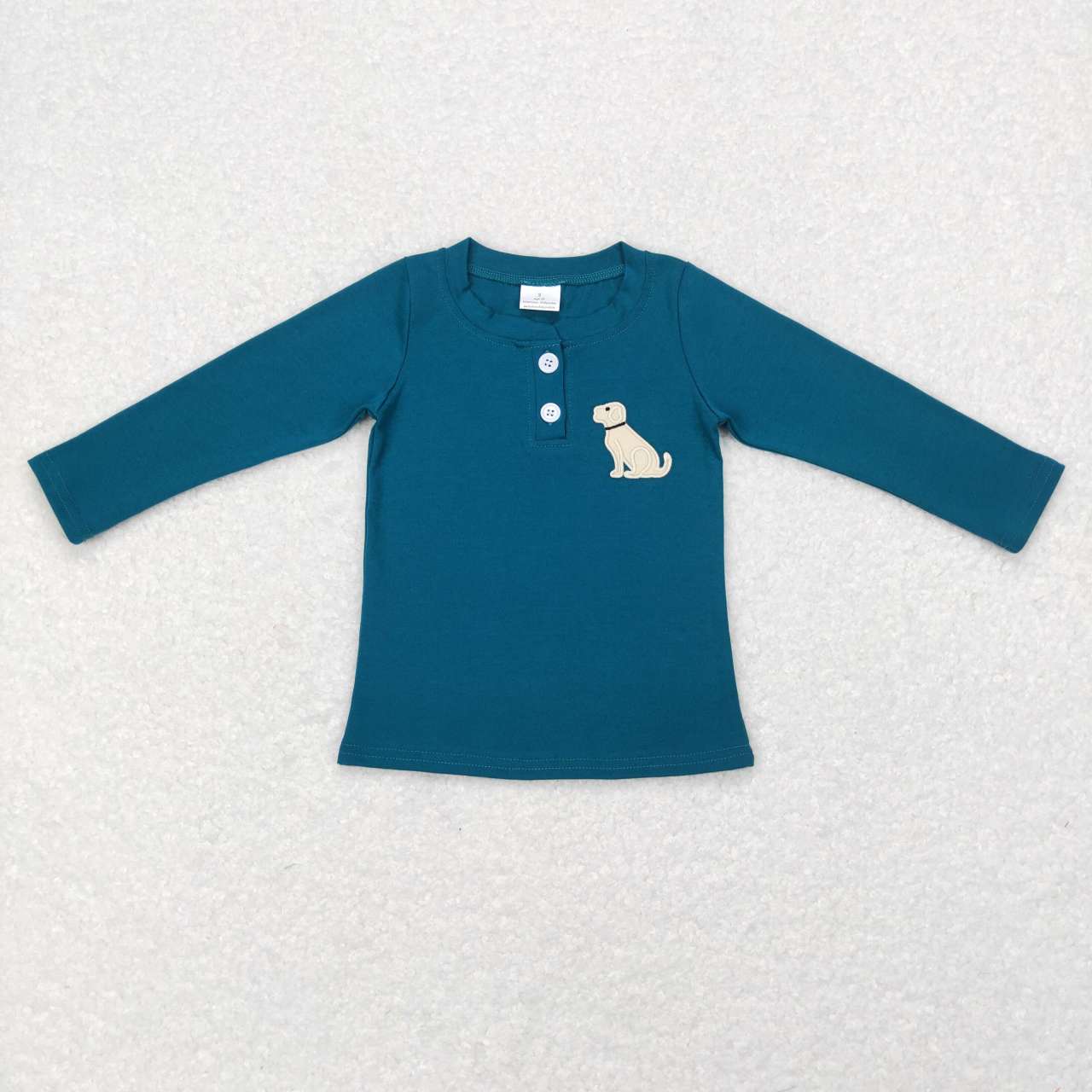 Sibling Baby Boys Girls Embroidery Ducks Dogs Fishing Southern Hunting Tee Shirts Top
