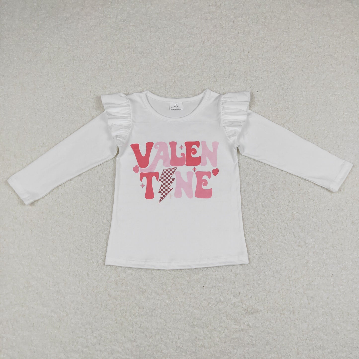 Sibling Baby Boys Girls Hearts Dinosaurs XOXO Valentine Tee Shirts Top