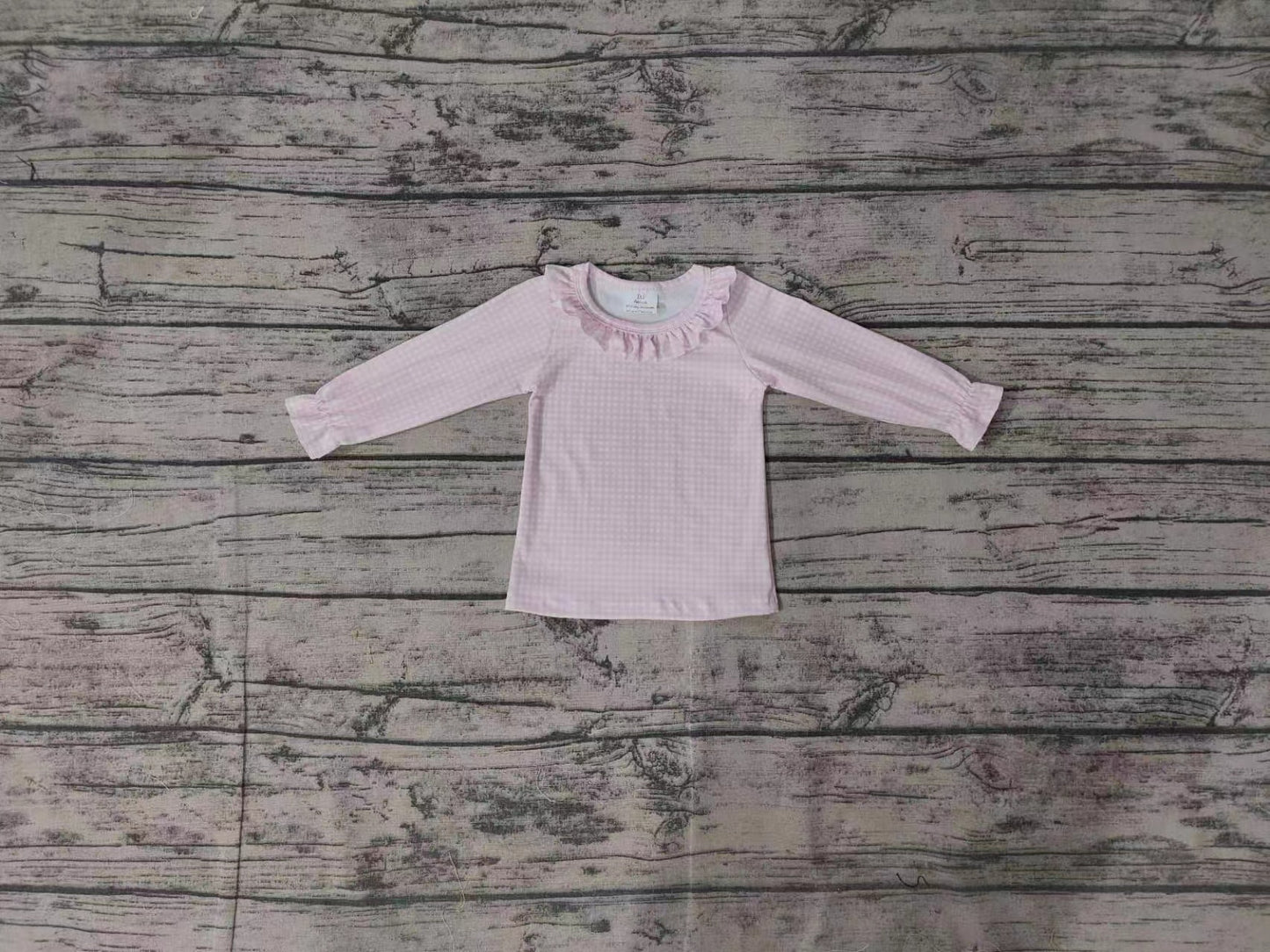 Baby Girls Pink Color Long Sleeve Tee Shirts Tops