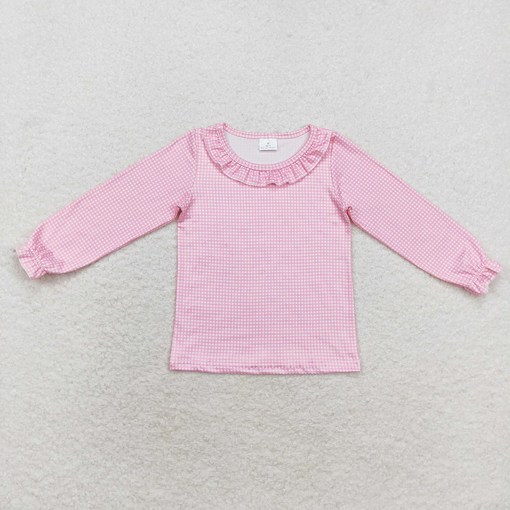 Baby Girls Pink Long Sleeve Tee Shirts Tops