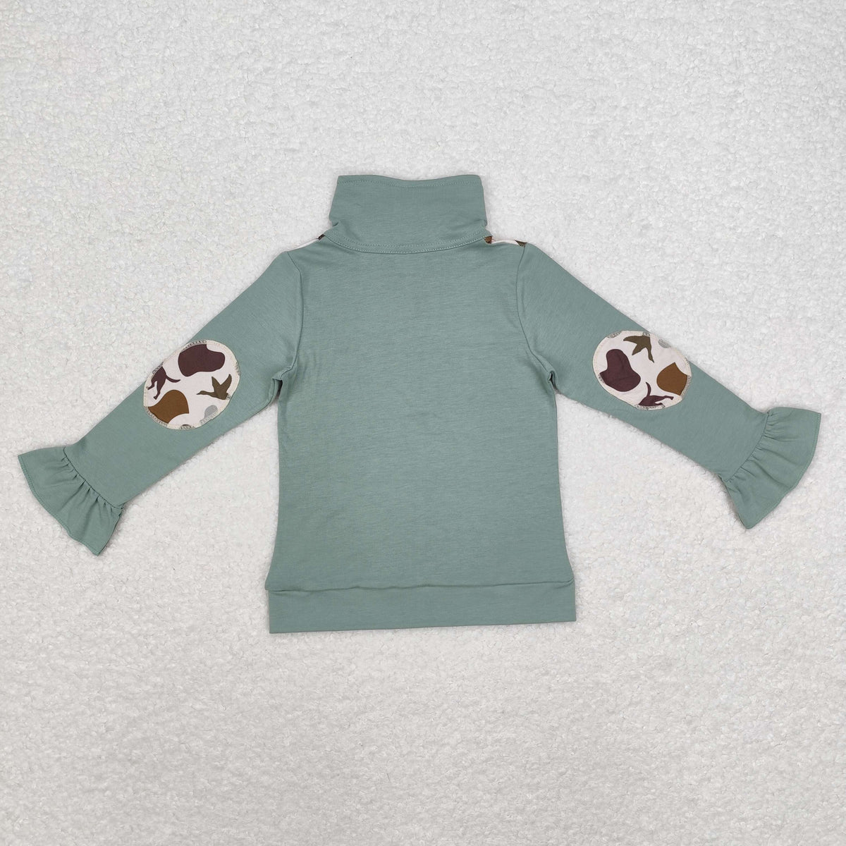 Sibling Baby Boys Long Sleeves Western Camo Aztec Half Zipper Pullovers Top