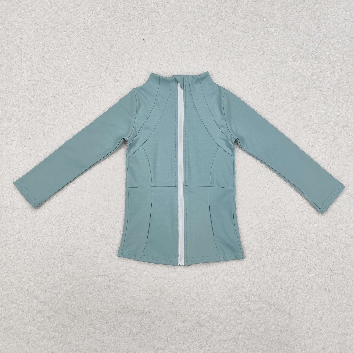 Sibling Baby Girls Long Sleeve Yoga Active Zipper Pockets Jackets Top